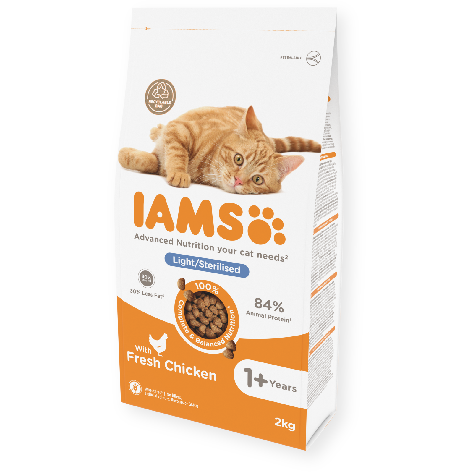 IAMS Cat Sterilised Light 10 kg