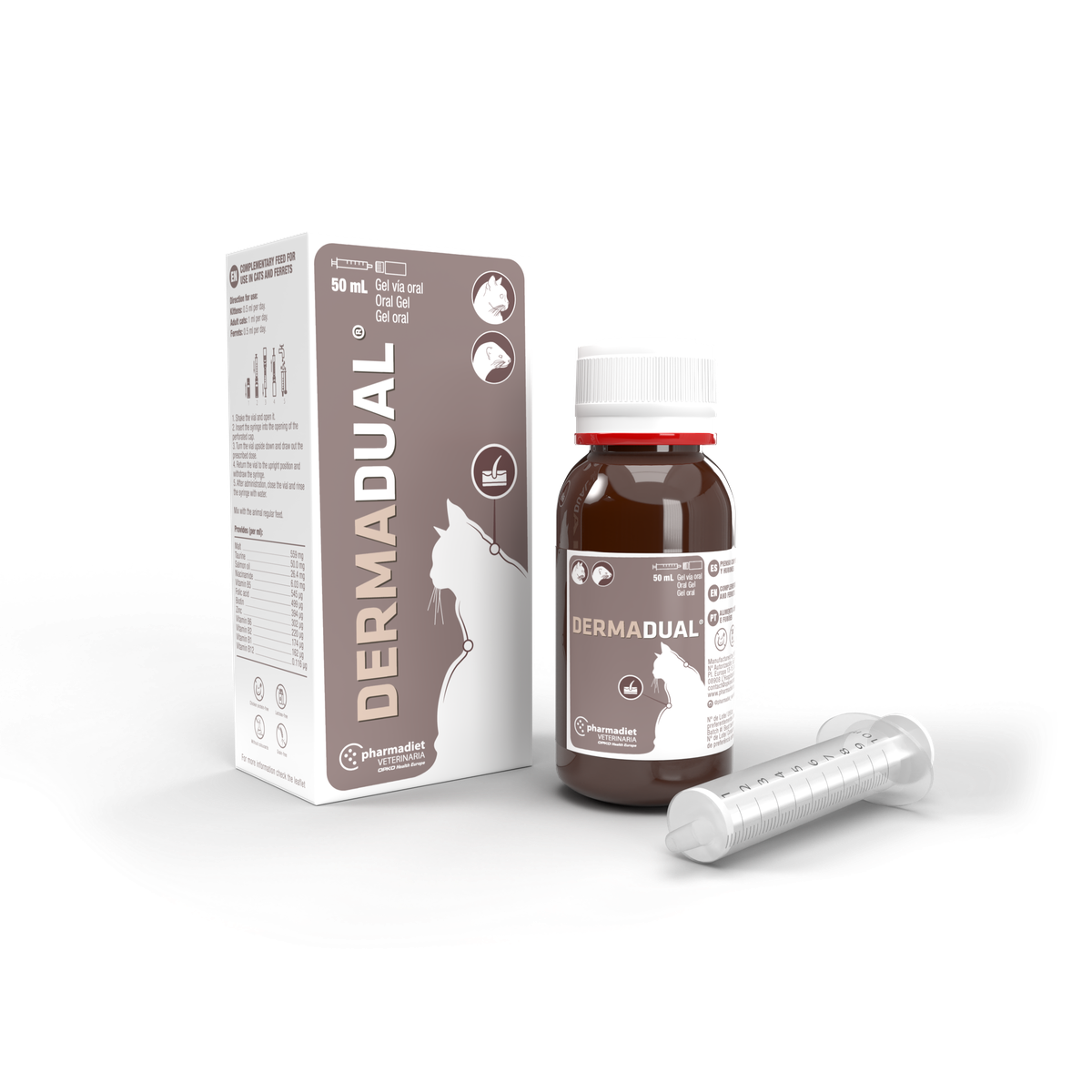 Dermadual Gel papildas 50ml