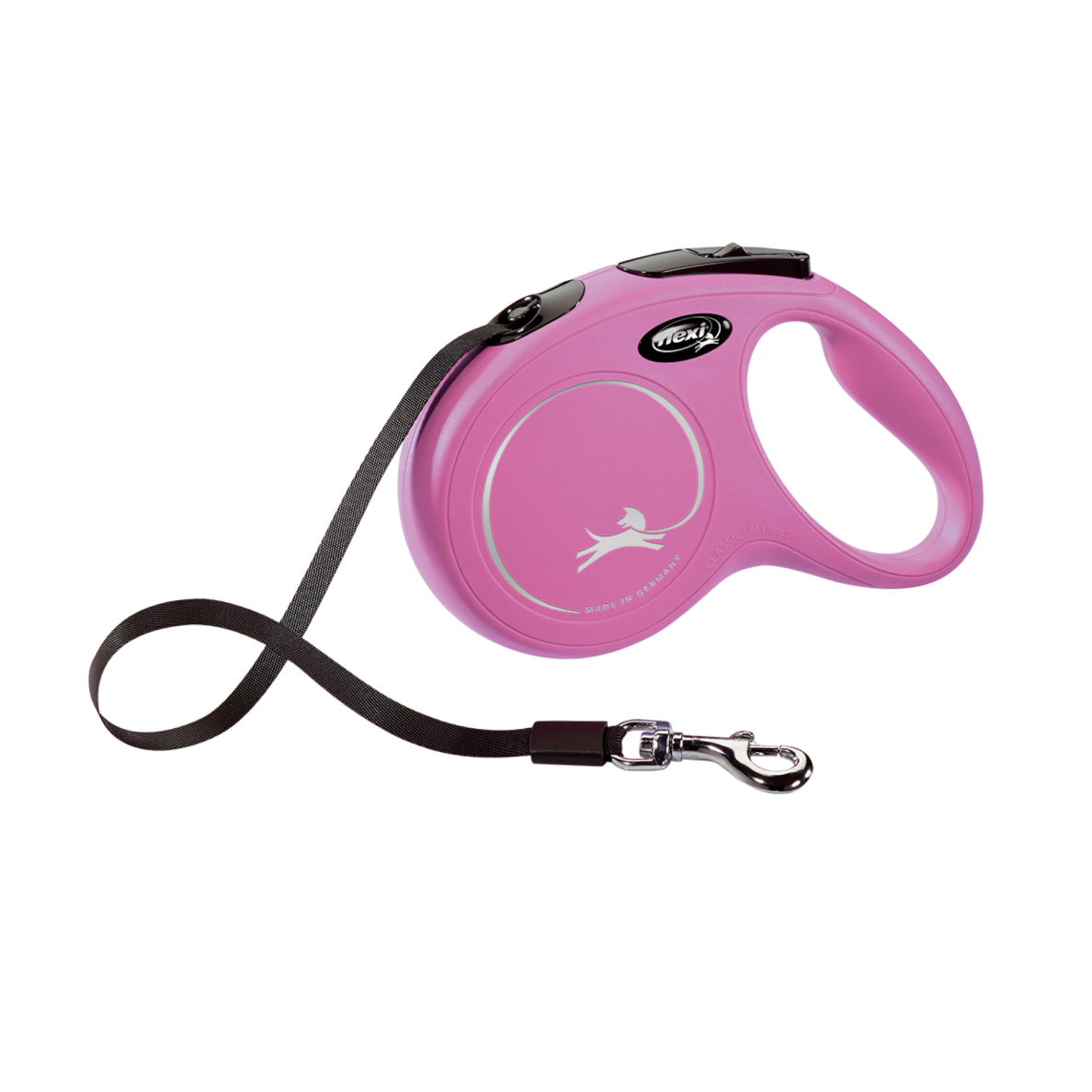 Flexi New Classic Pink S juosta 5m/15kg
