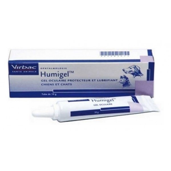 Virbac Humigel akių gelis šunims ir katėms, 10ml