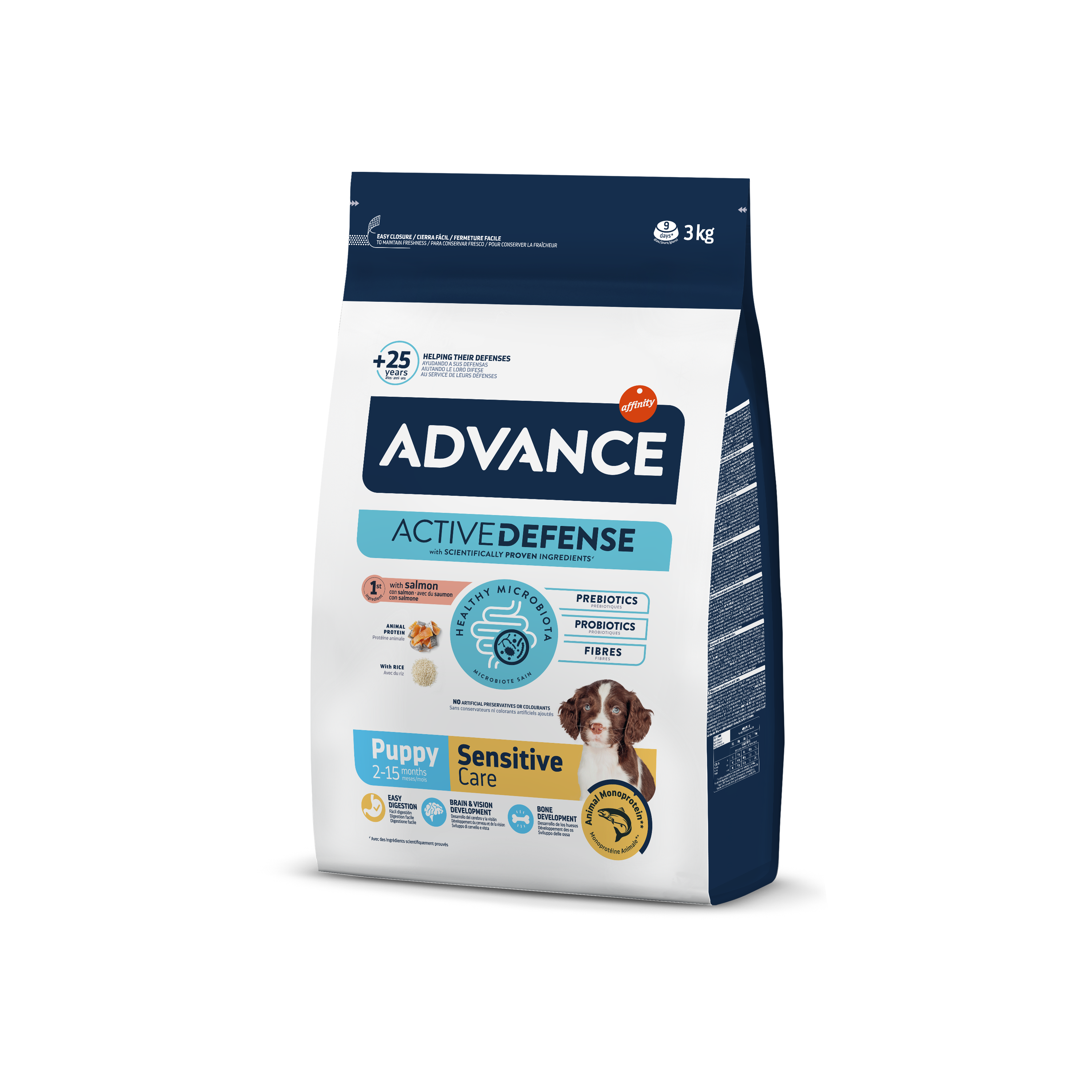 Šunų maistas Advance Puppy Sensitive salmon 12kg