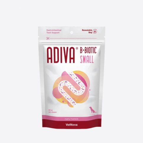 ADIVA®B+Biotic Small – virškinimo sistemai – katėms ir šunims N30