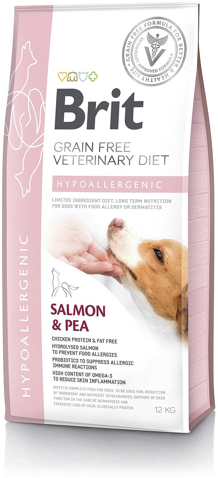 Brit Grain Free Veterinary Diets Dog Hypoallergenic 2kg