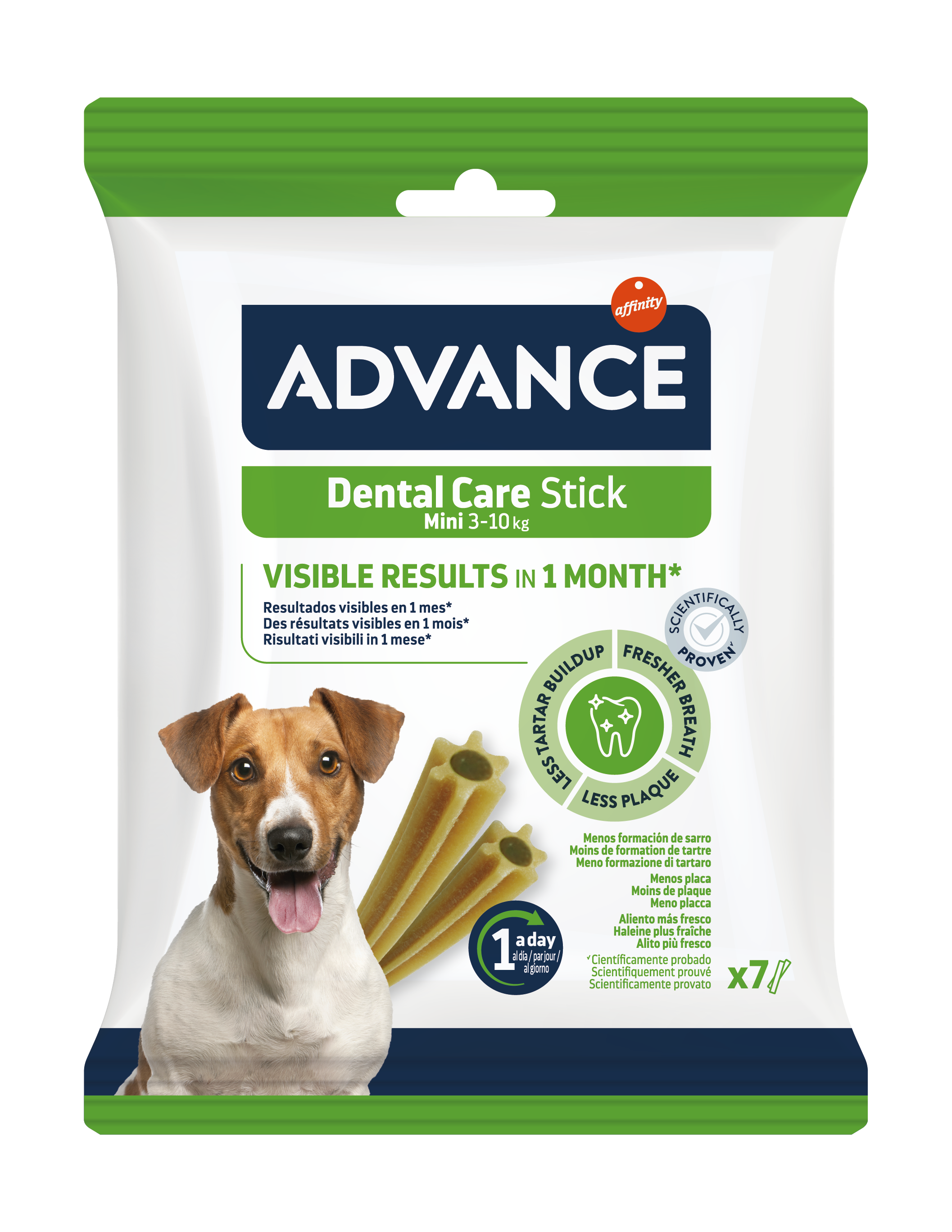 Advance Dental Care Stick Mini Dogs 90g.