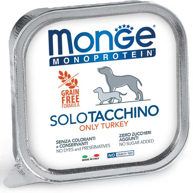 Monge Solo koncervai su kalakutiena 150gr