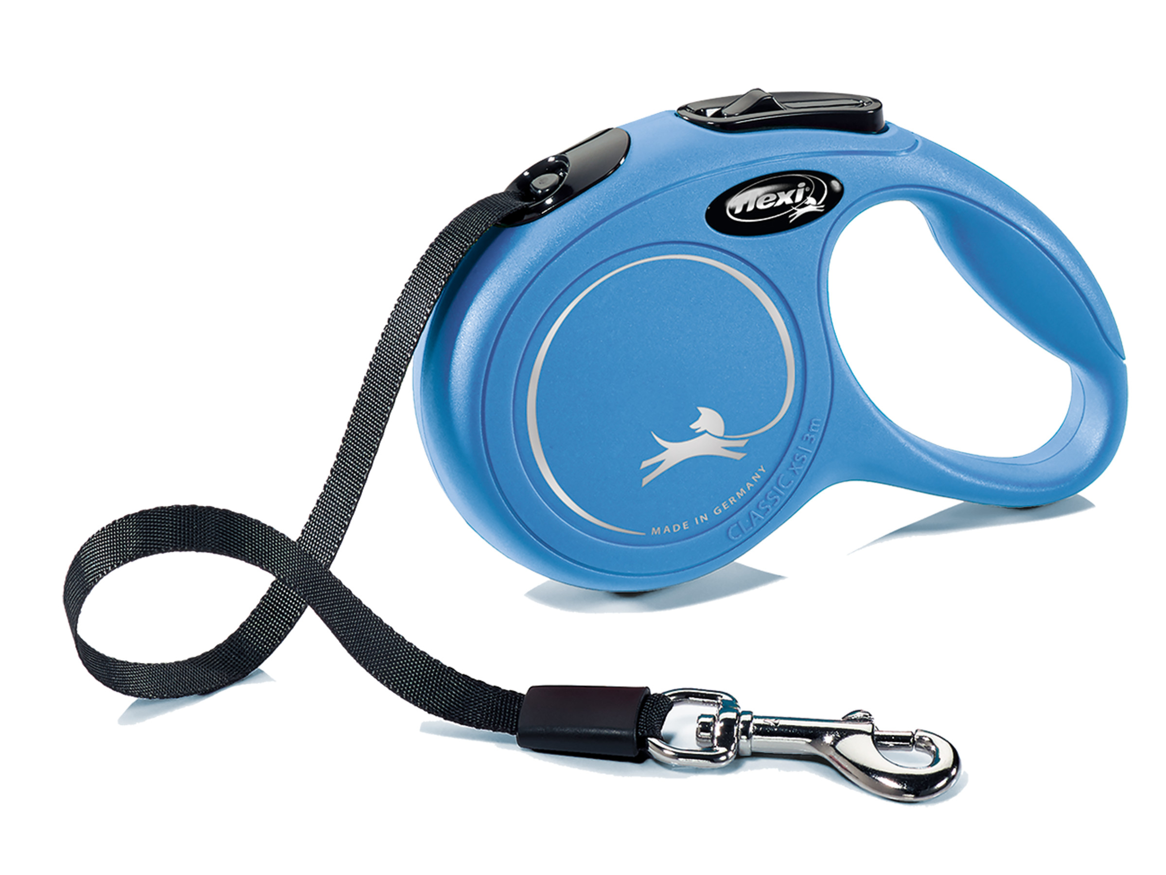 Flexi New Classic Mėlynas M juosta 5m/25kg