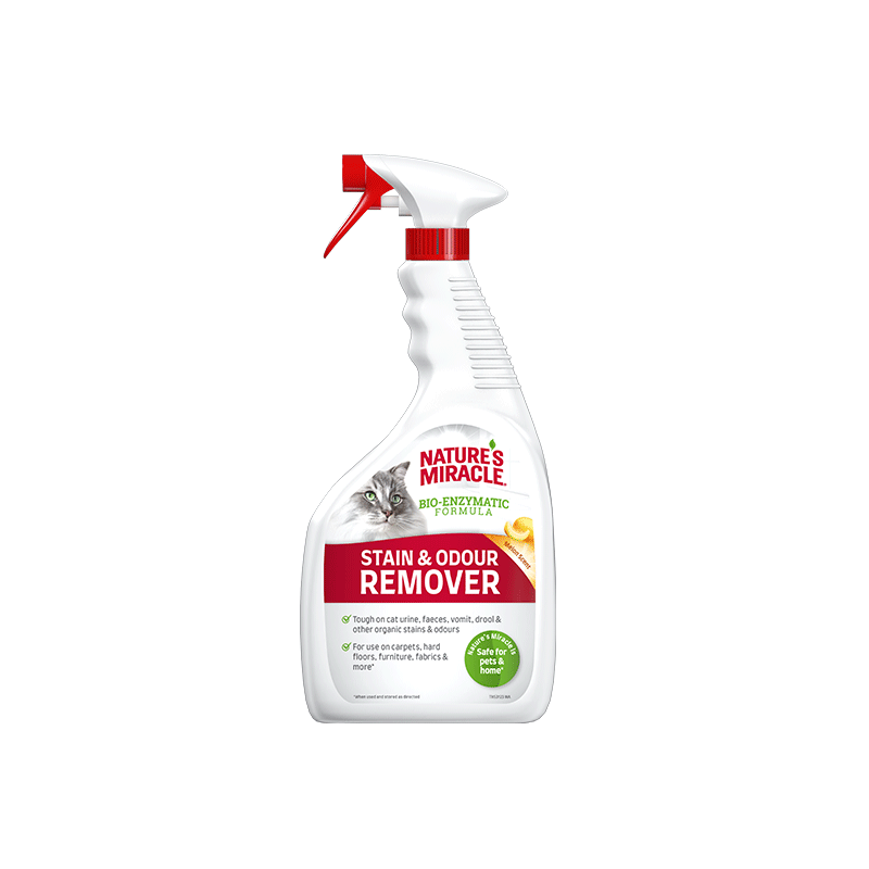 Nature's Miracle dėmių ir kvapų valymo priemonė S+O katėms melionų kvapo, 946ml