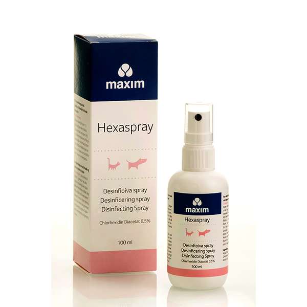 MAXIM Hexaspray purškalas žaizdų dezinfekcijai 100 ml