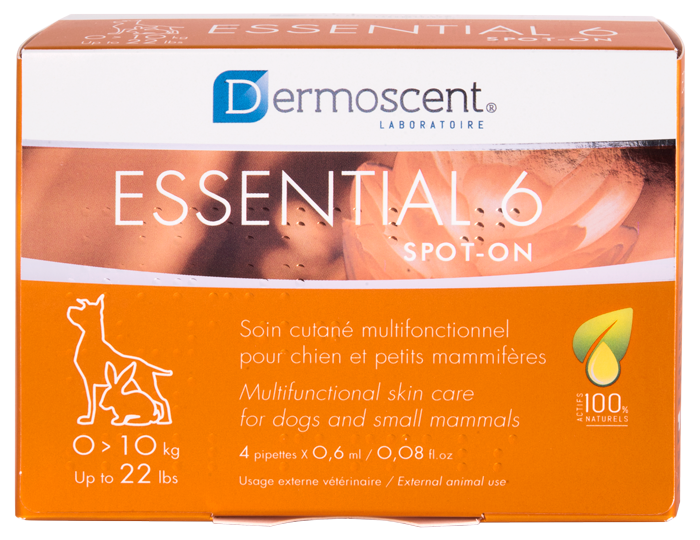 Dermoscent ESSENTIAL-6 0- 10 kg. 4vnt