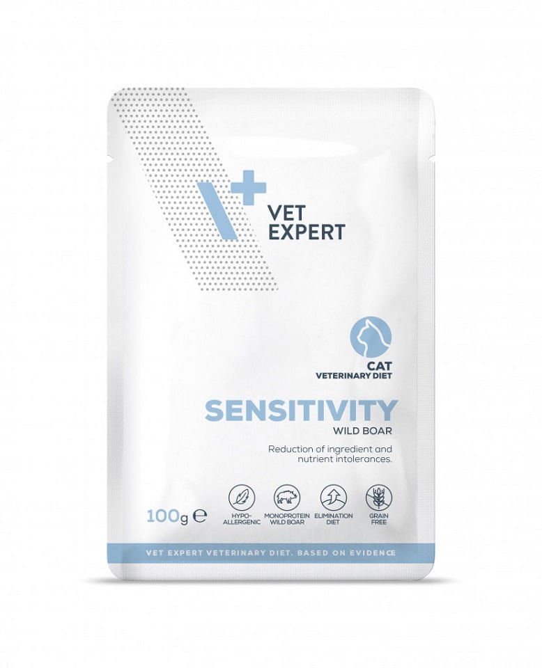 VetExpert Veterinary Diet Sensitivity cat 12x100g pouch
