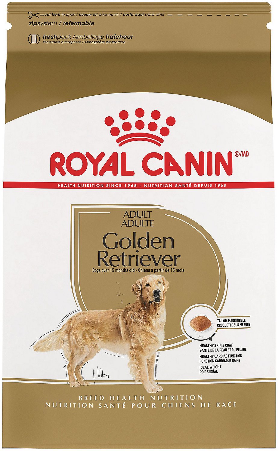 Šunų maistas Royal Canin Golden Retriever Adult 12kg.