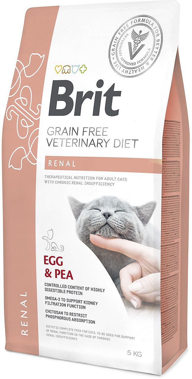 Brit Grain Free Veterinary Diets Cat Renal 5kg