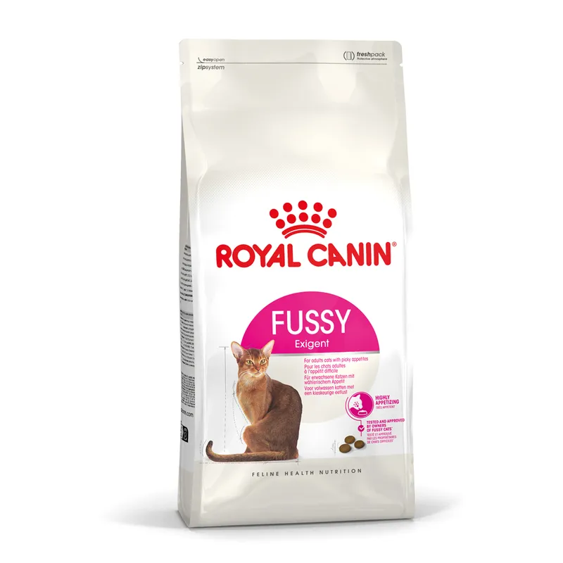 Kačių maistas Royal Canin Fussy Exigent 4kg