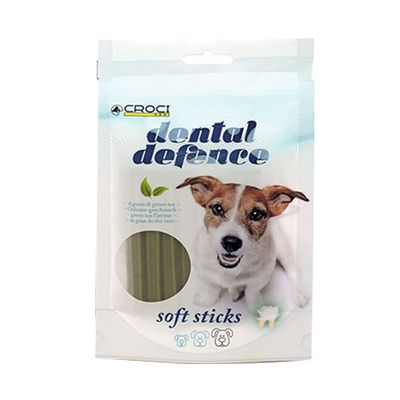 CROCI DENTAL DEFENCE lazdelės su žalia arbata 8vnt.60g