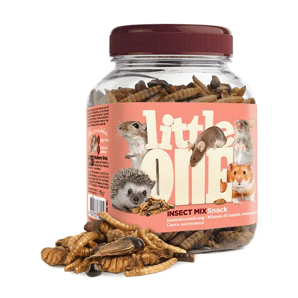 Little one skanėstas visaėdžiams graužikams vabzdžių mišinys, 75 g