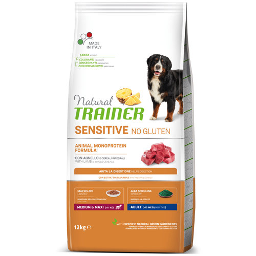 Trainer Sensitive Adult Medium/Maxi Lamb 3kg.