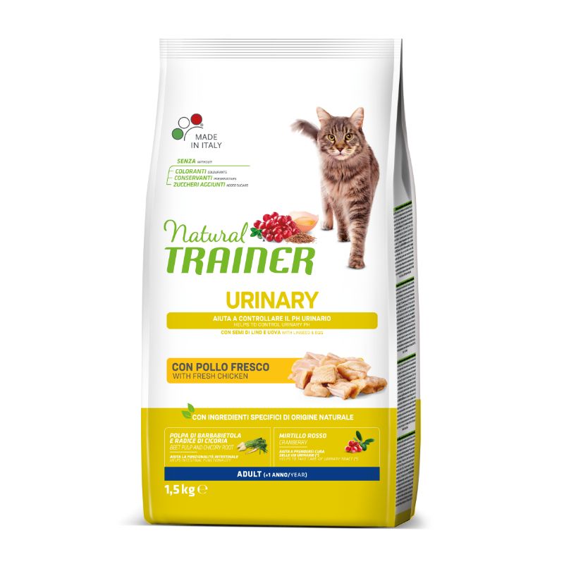 Kačių maistas TRAINER Natural Cat Urinary chicken 1,5kg