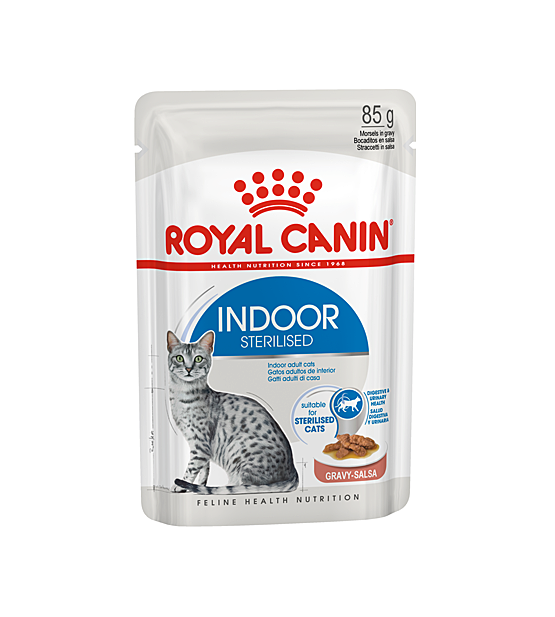 Royal Canin Indoor sterilised in gravy 12x85g