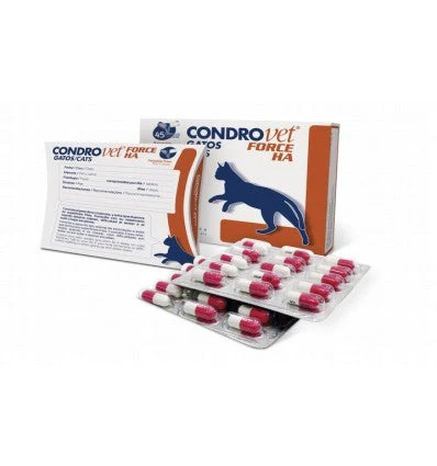 Bioiberica CONDROVET FORCE Ha katėms 45 kapsulės