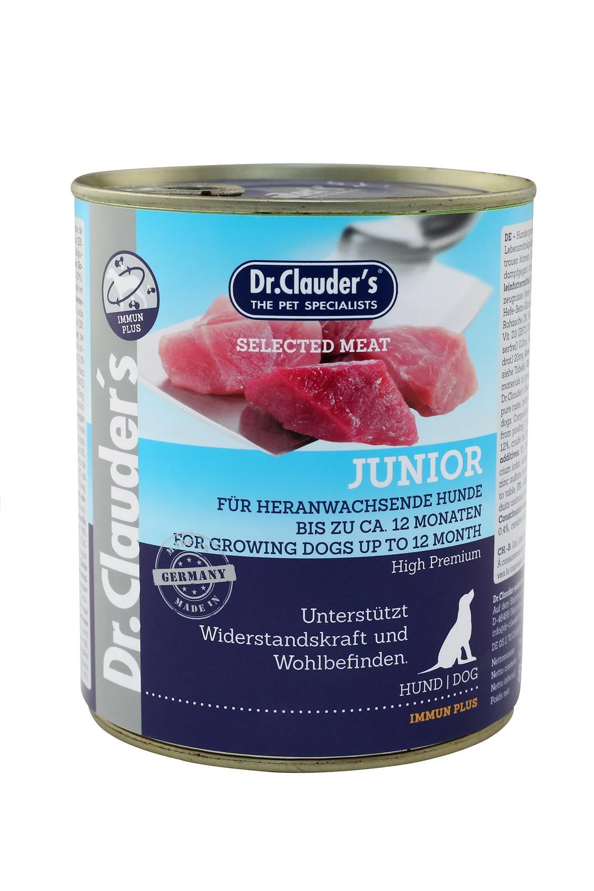 Dr. Clauders Junior konservai 800g