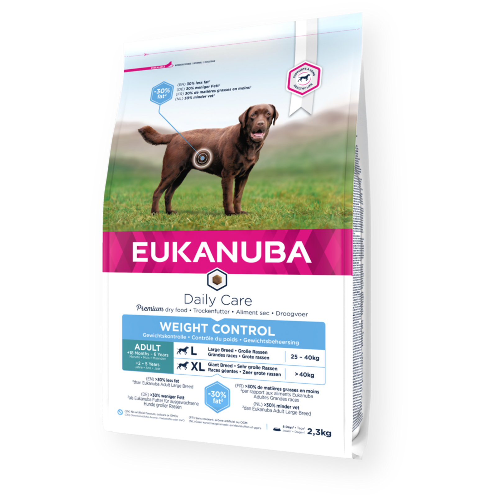 Eukanuba Daily Care Weight Control sausas maistas šunims 15 kg