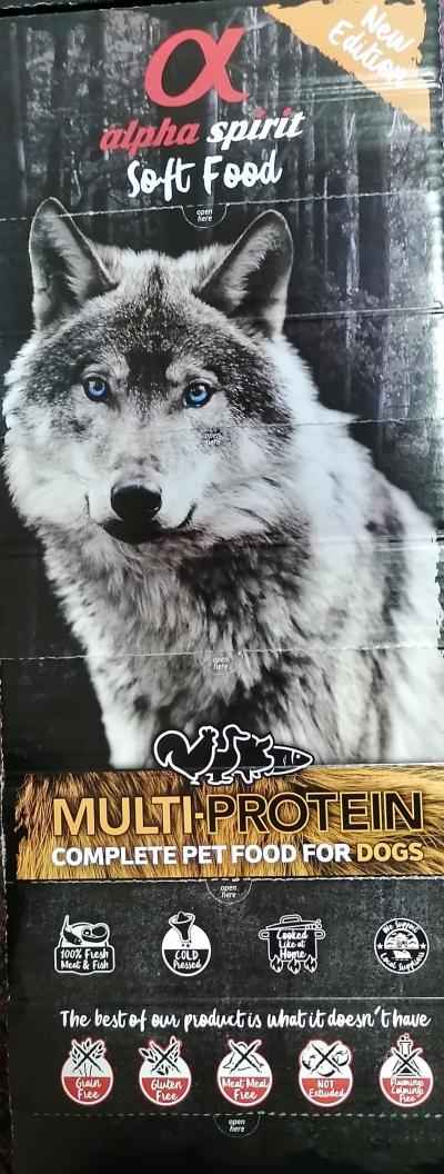 Alpha Spirit Dog Food MULTI COMPLETE begrūdis maistas šunims 9kg