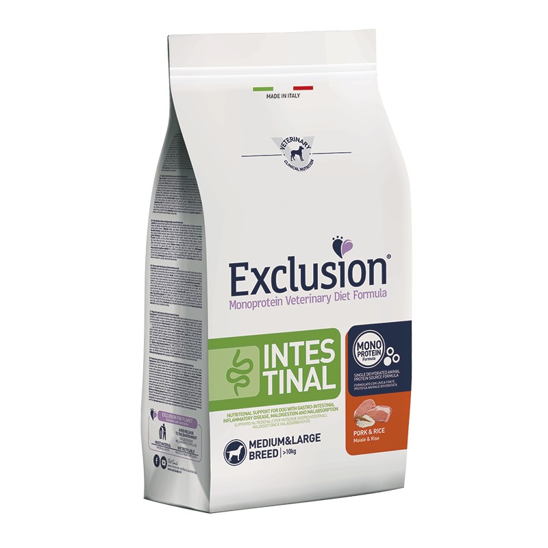 Exclusion Intestinal Pork-Rice adult 12kg