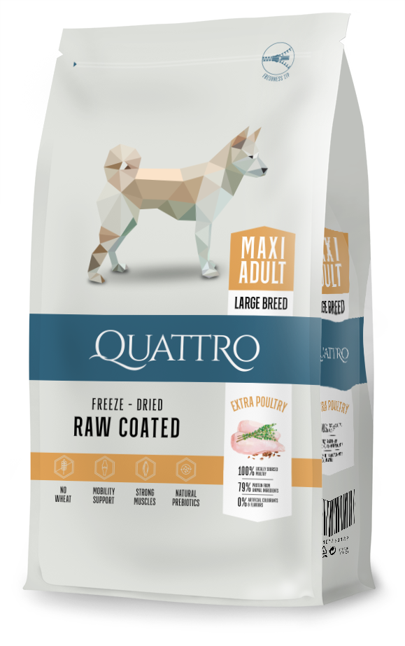 Quattro Extra Chicken Adult Maxi12kg