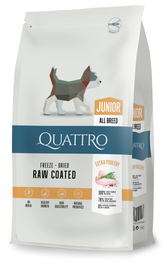 Quattro Extra Chicken Junior all breed 7kg