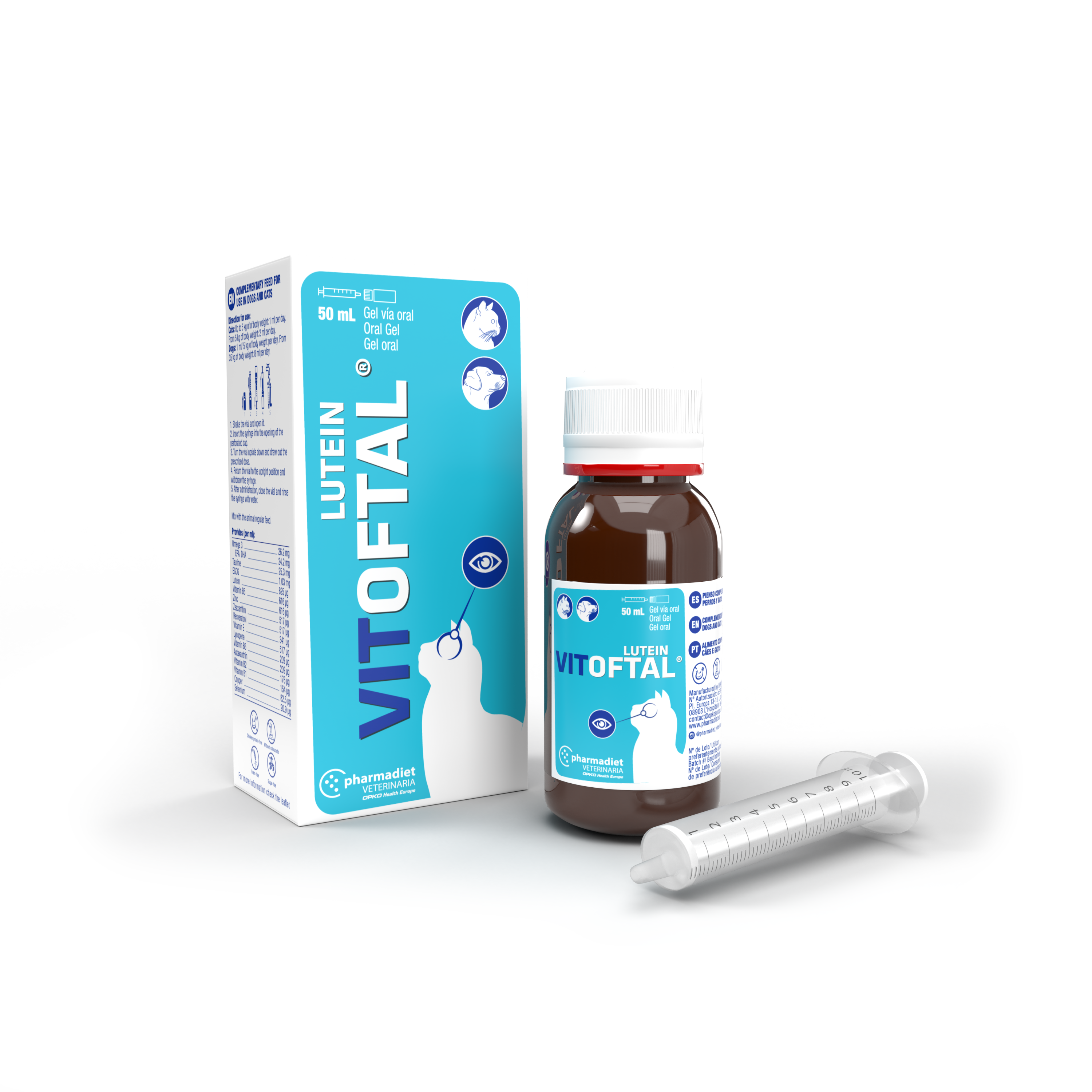 Vitoftal Lutein Gel 50 ml