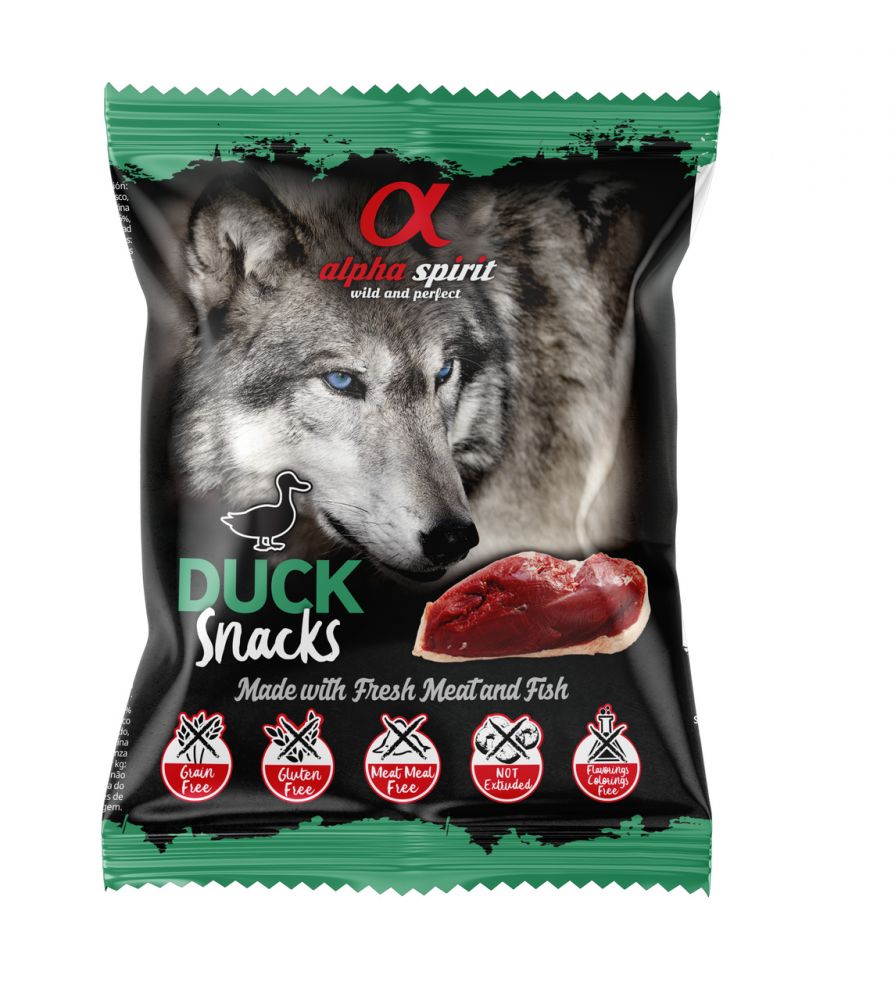 ALPHA SPIRIT skanėstai šunims su antiena 50g