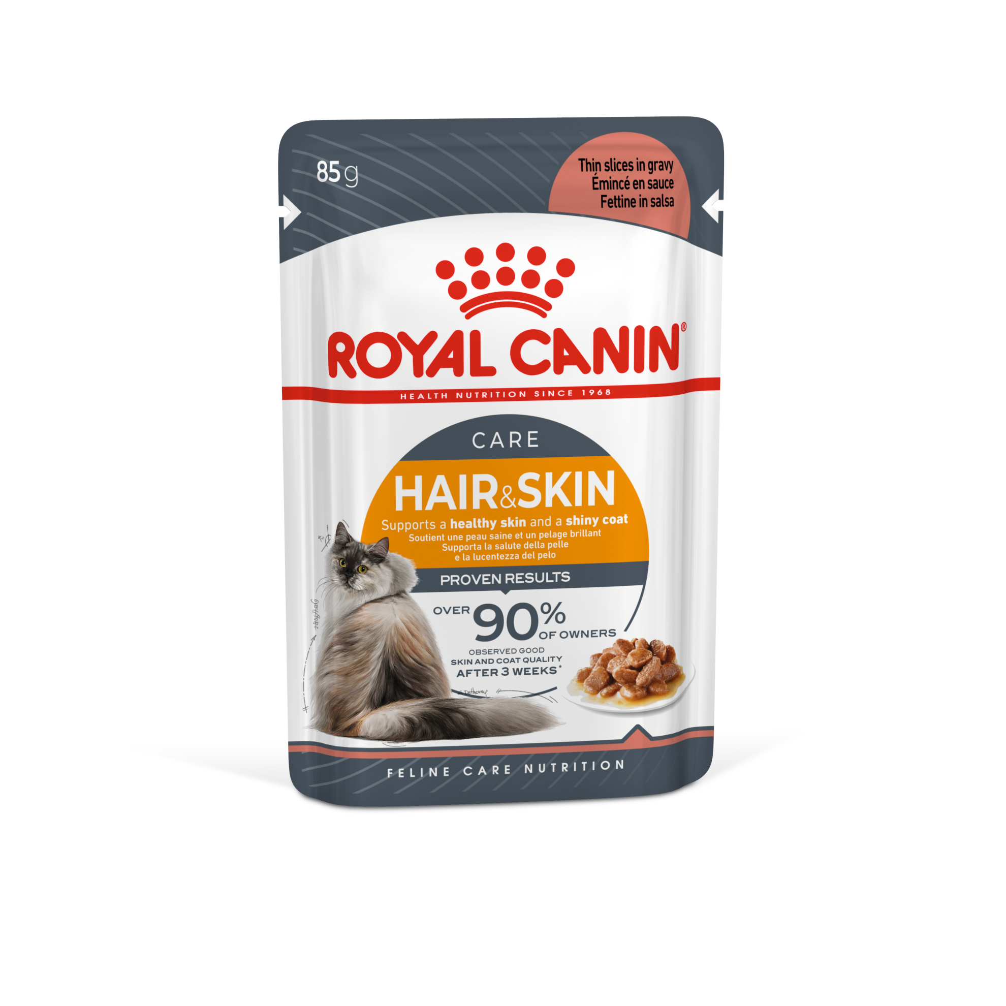Royal Canin Hair & Skin Care in gravy 12x85g
