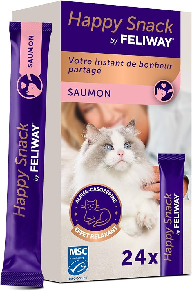 Feliway Happy Snack Salmon 24vnt x 15g