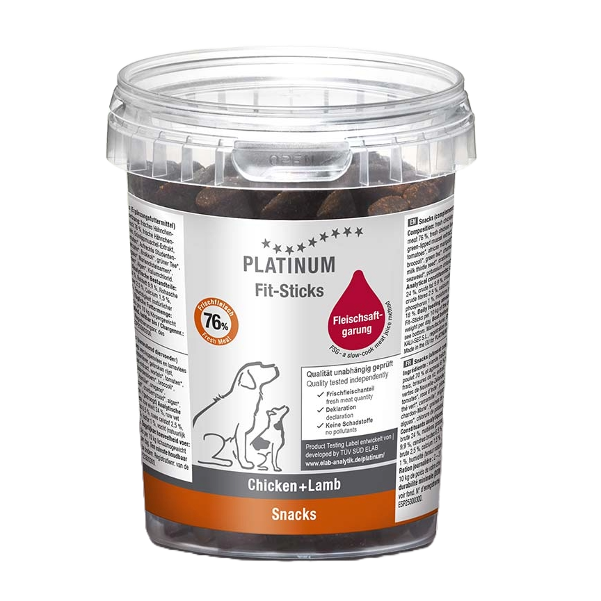 Platinum Fit-Sticks Chicken+Lamb - skanėstai lazdelės 300gr