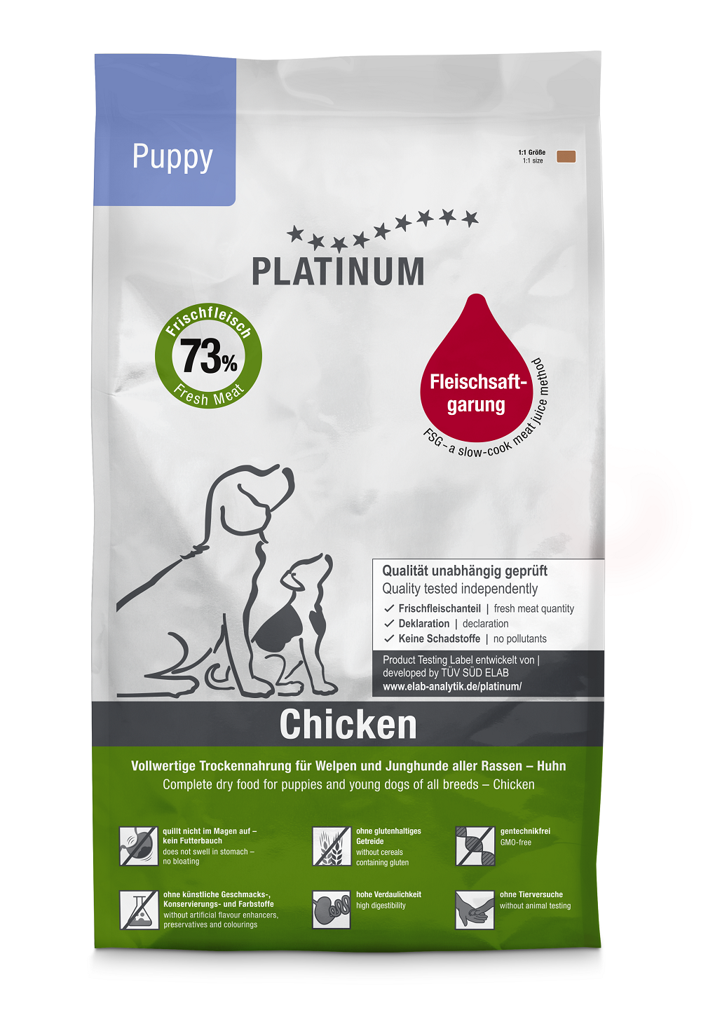 Platinum Puppy Chicken 1,5kg