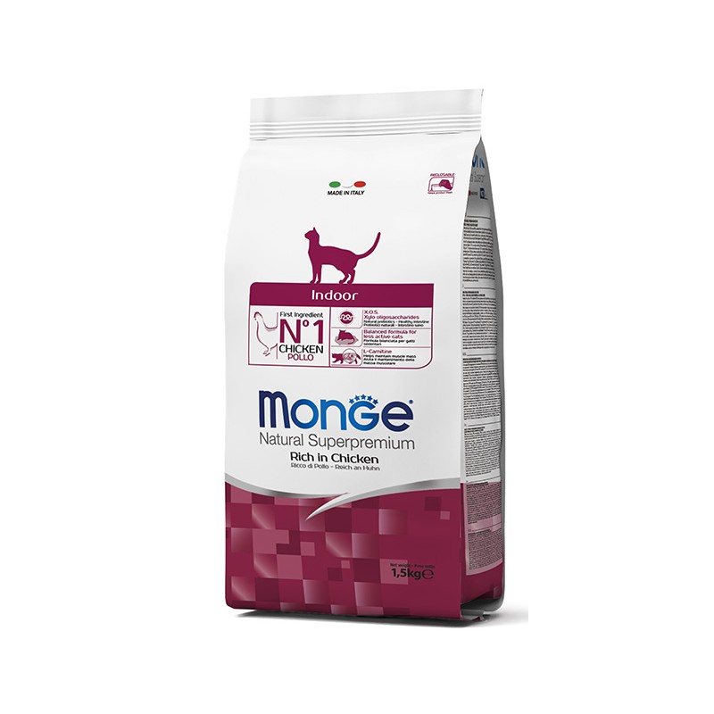 MONGE natural superpremium Indoor Cat 10kg