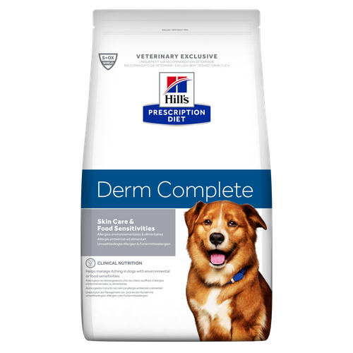 Hills PRESCRIPTION DIET Derm Complete Dog Food 12kg
