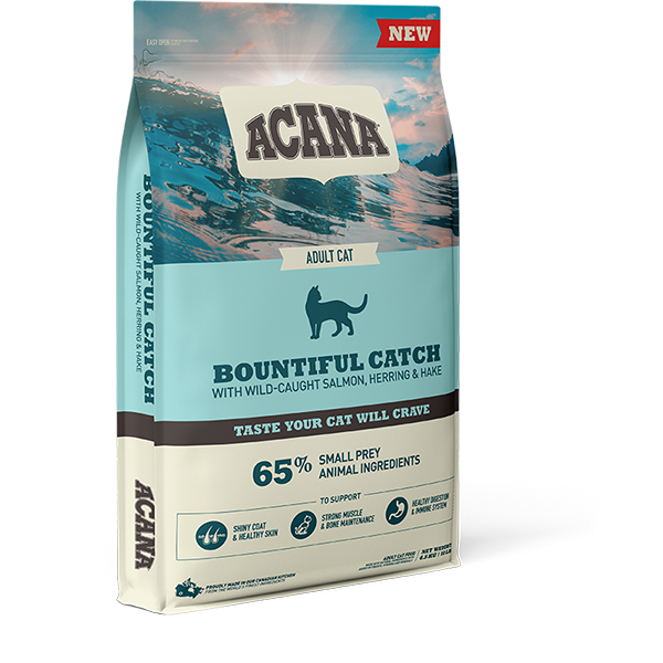 Acana Bountiful Catch Cat sausas maistas katėms 4,5 kg
