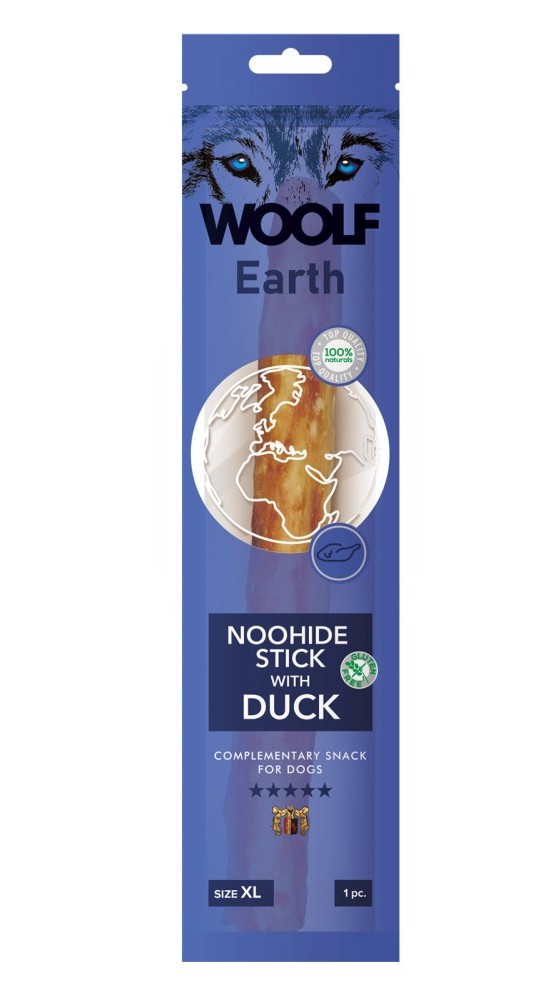 WOOLF Soft Earth Noohide XL Stick with duck