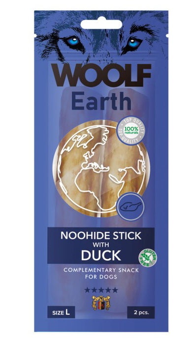 WOOLF Soft Earth Noohide L Stick with duck