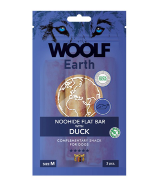 WOOLF Soft Earth Noohide M Flat Bar with duck