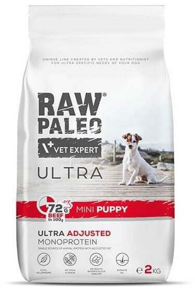 Raw Paleo Ultra Puppy Mini Beef 2kg