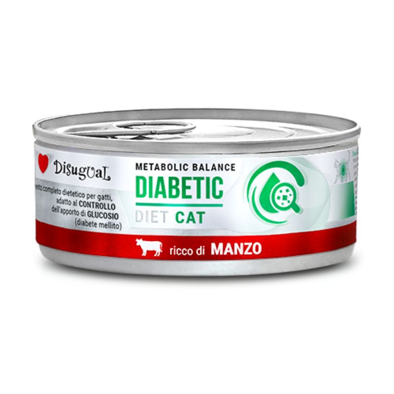 DISUGUAL Diabetic kons. katėms su jautiena 85g