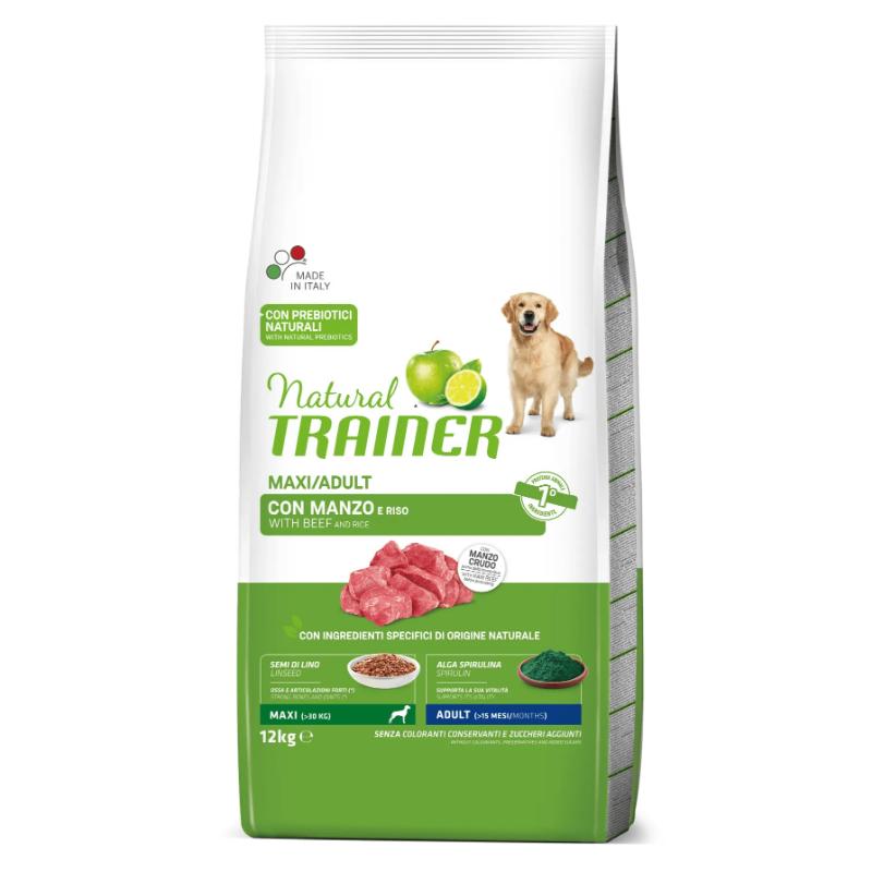 Trainer NATURAL ADULT maxi Beef 12kg