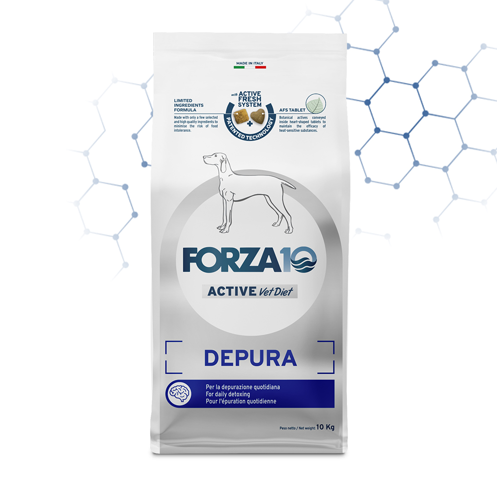 FORZA10 VetDiet DEPURA All Breeds šunims 10kg