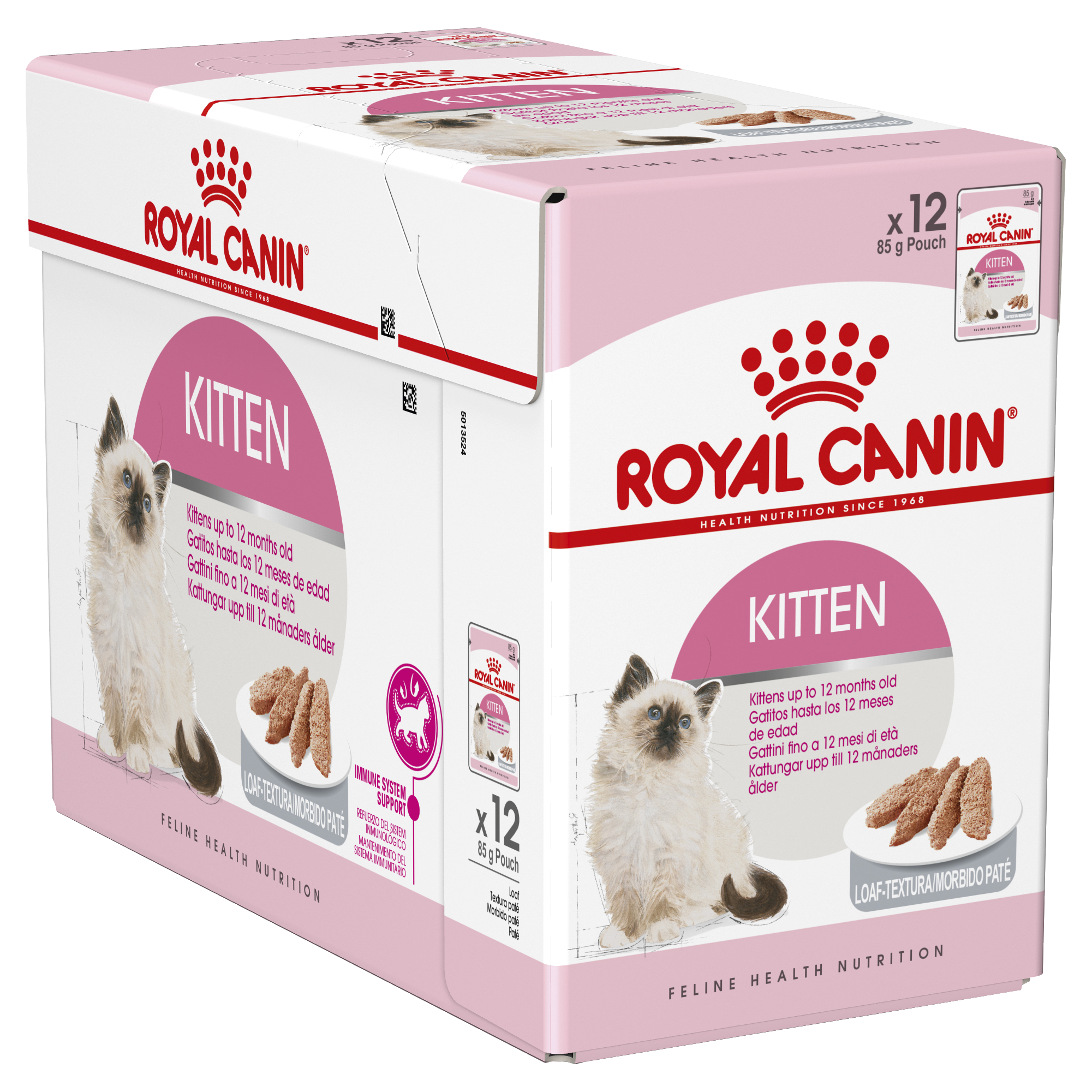 Royal Canin Kitten loaf ( paštetas) 85grx12vnt.