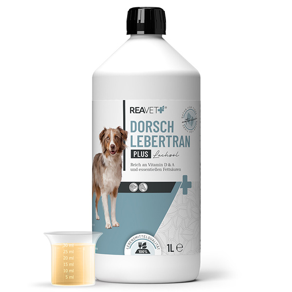 Reavet menkių kepenų plius aliejus šunims 1000ml
