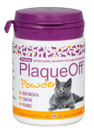PLAQUEOFF milteliai katėms 40gr.