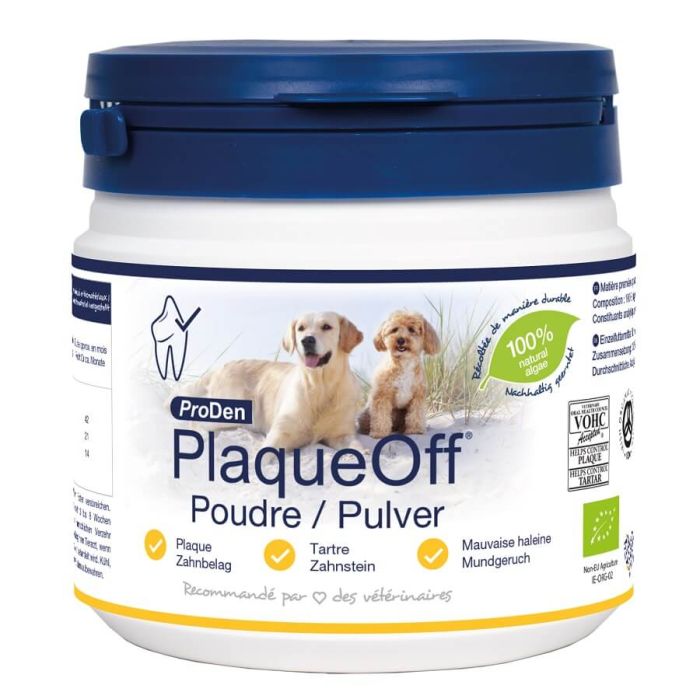 PLAQUEOFF milteliai šunims 180gr.