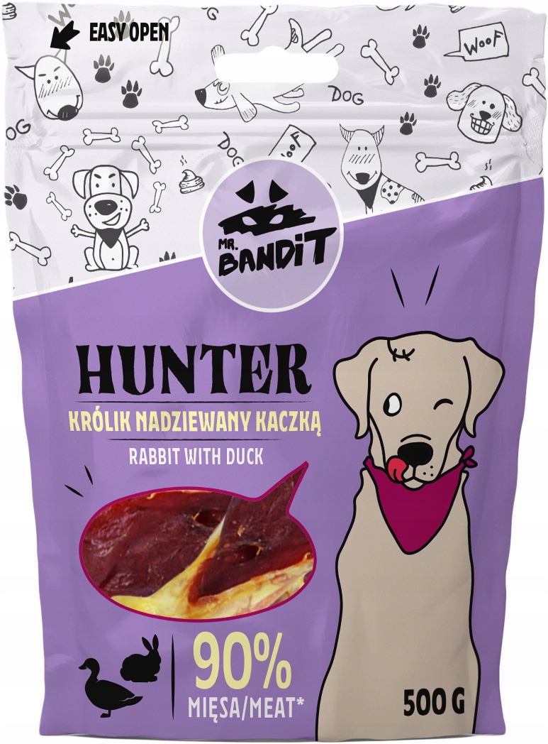 Mr. Bandit Hunter triušių ausytės su antiena 500g